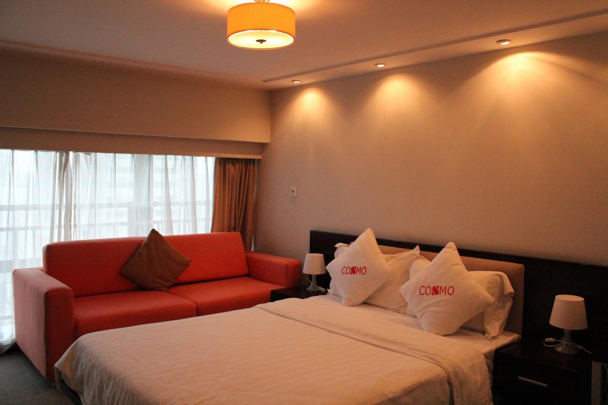 Shanghai Cosmo World Union Service Apartment Exteriér fotografie