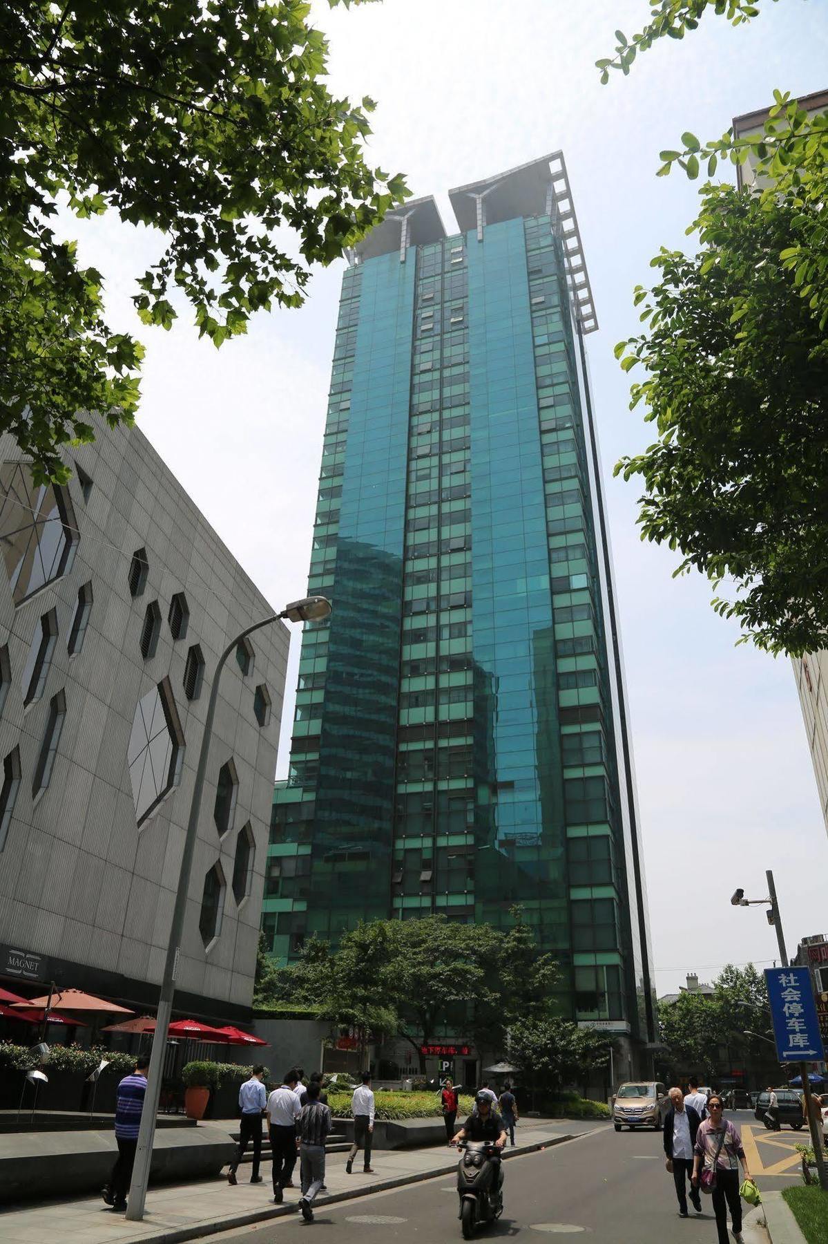 Shanghai Cosmo World Union Service Apartment Exteriér fotografie