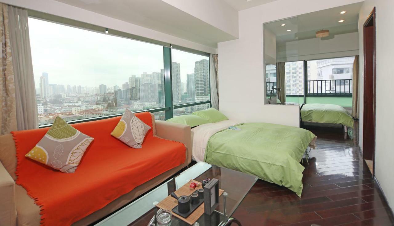 Shanghai Cosmo World Union Service Apartment Exteriér fotografie