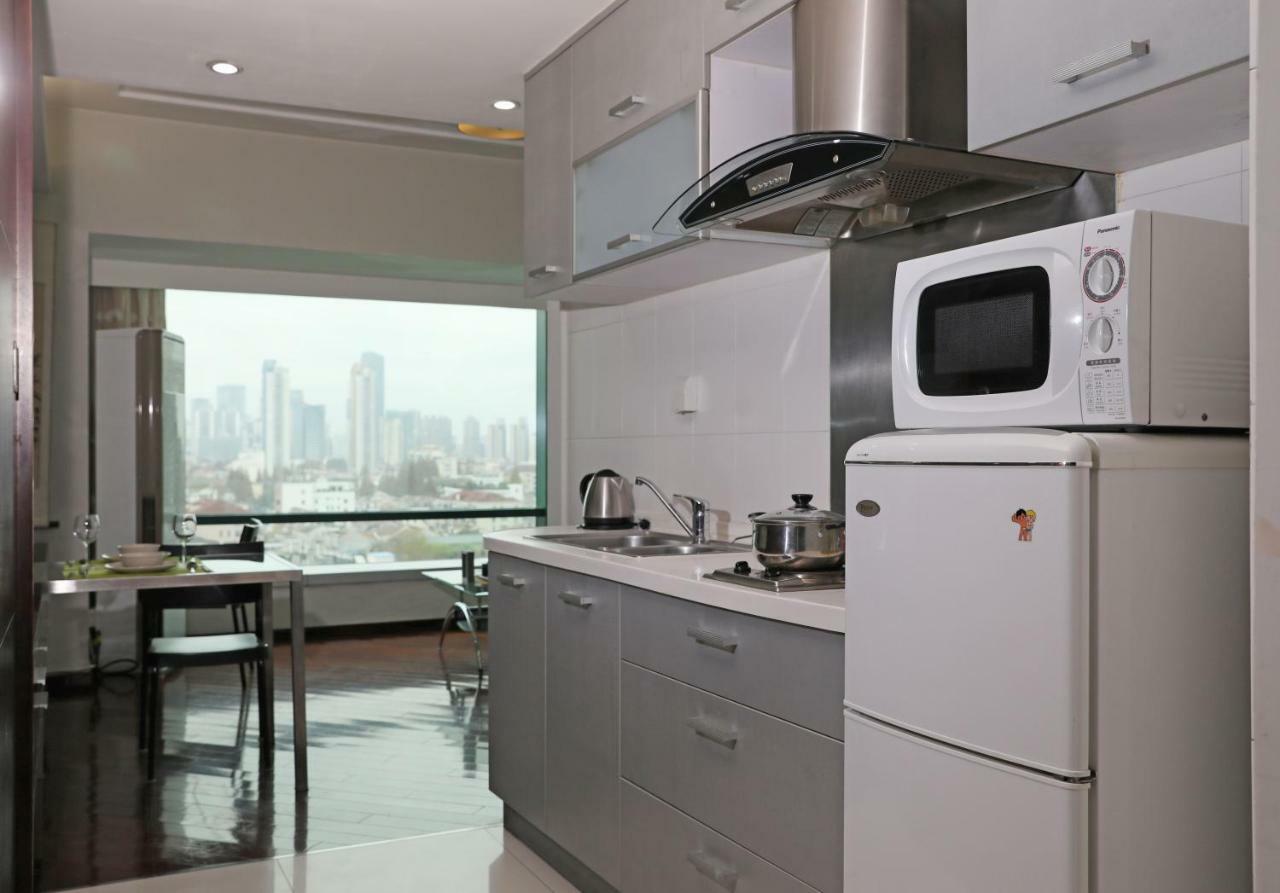 Shanghai Cosmo World Union Service Apartment Exteriér fotografie