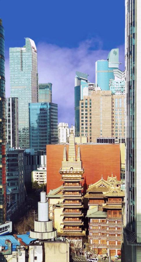 Shanghai Cosmo World Union Service Apartment Exteriér fotografie