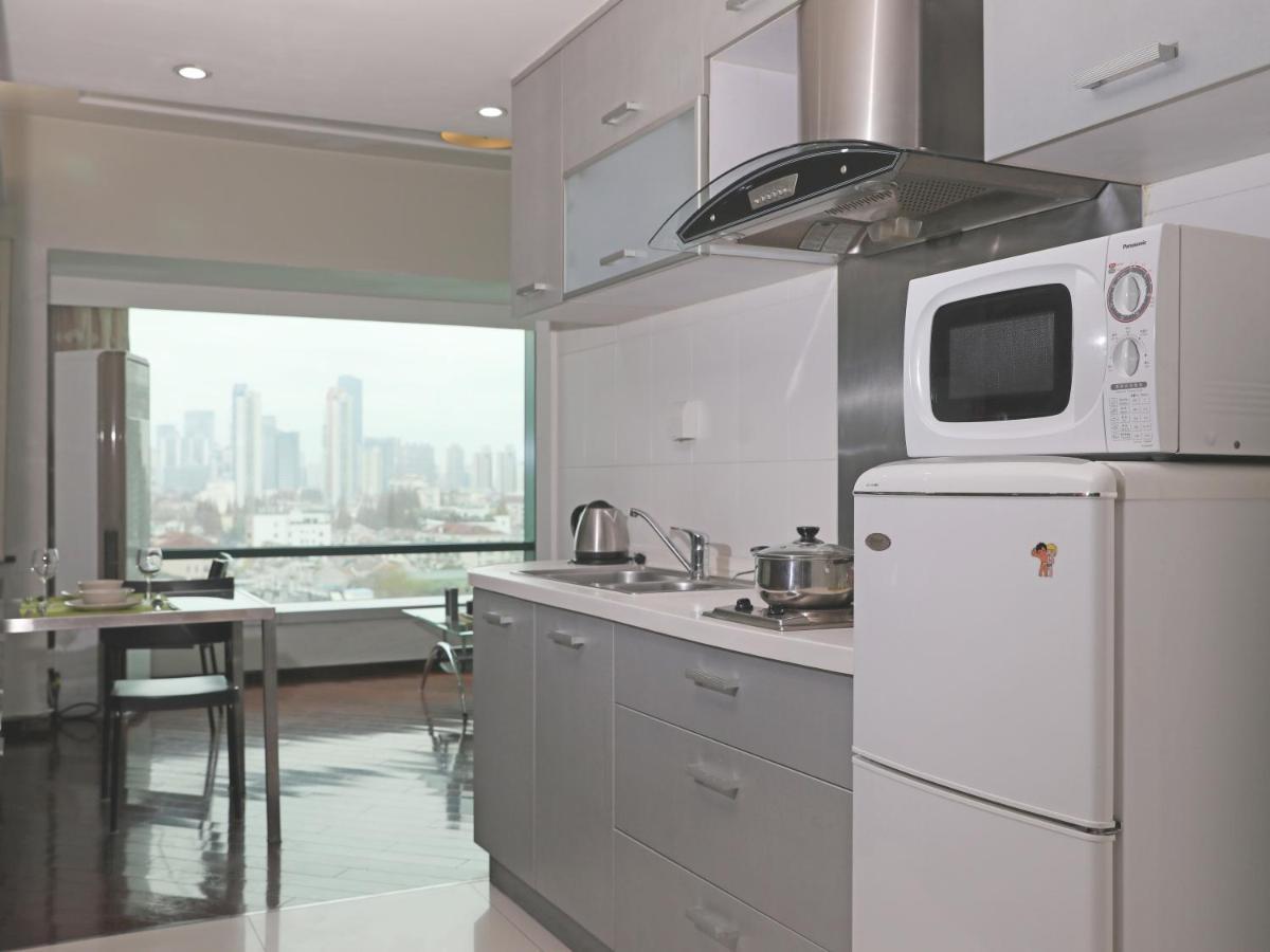 Shanghai Cosmo World Union Service Apartment Exteriér fotografie