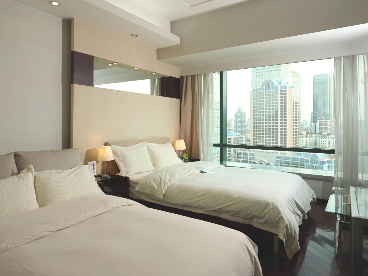 Shanghai Cosmo World Union Service Apartment Exteriér fotografie