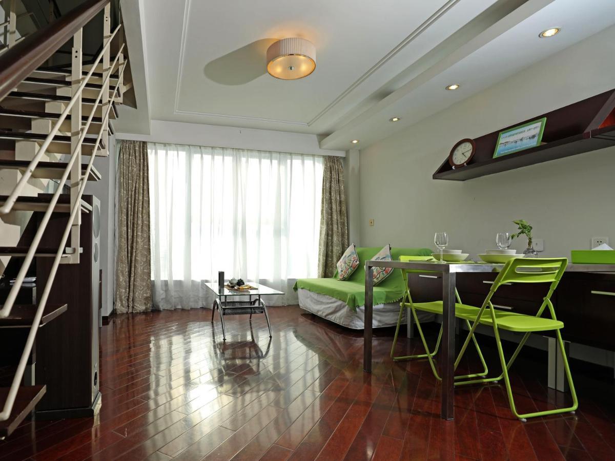 Shanghai Cosmo World Union Service Apartment Exteriér fotografie