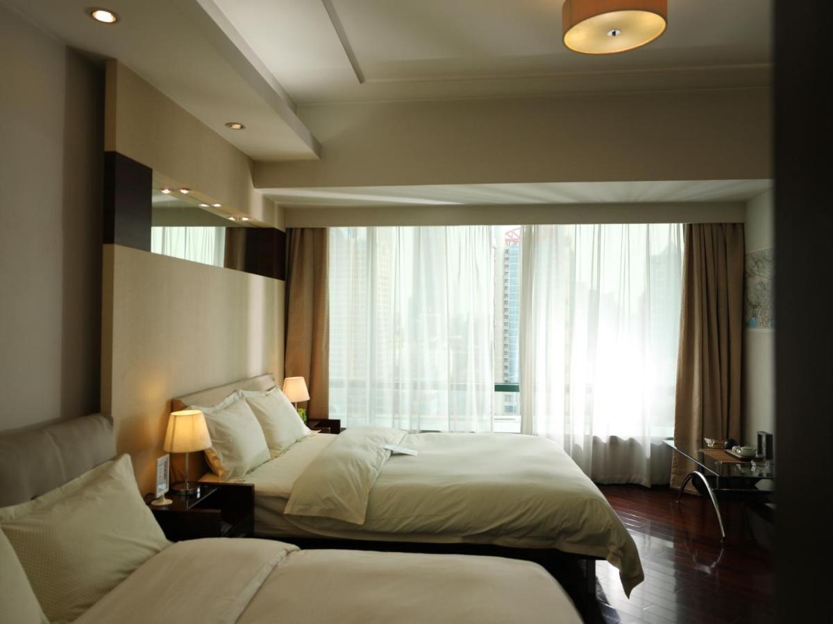 Shanghai Cosmo World Union Service Apartment Exteriér fotografie