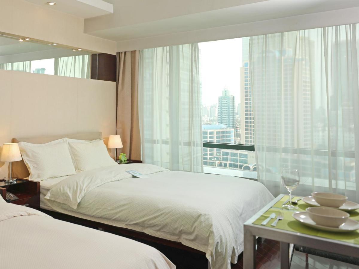 Shanghai Cosmo World Union Service Apartment Exteriér fotografie