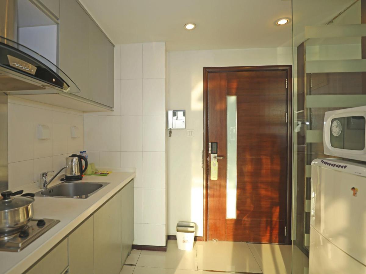 Shanghai Cosmo World Union Service Apartment Exteriér fotografie